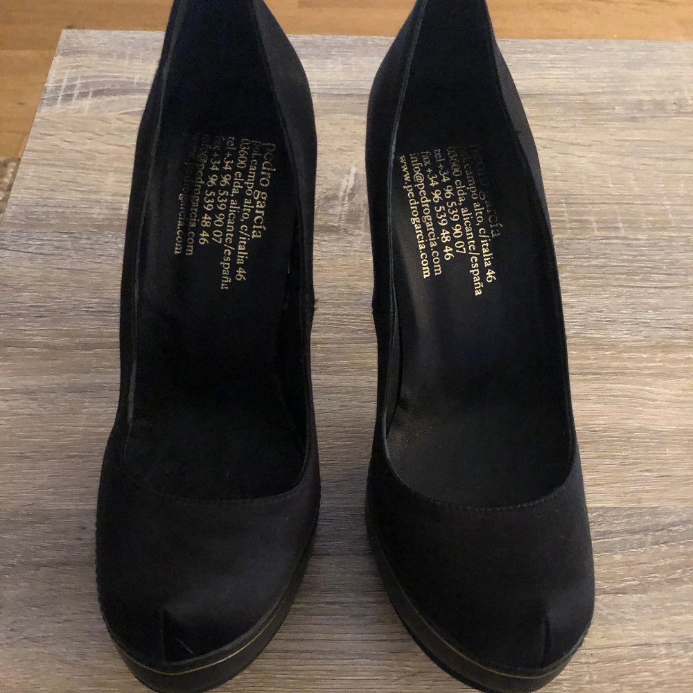 Pedro Garcia Satin Heels